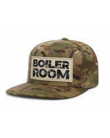 Camo Snapback Hat | Light Green
