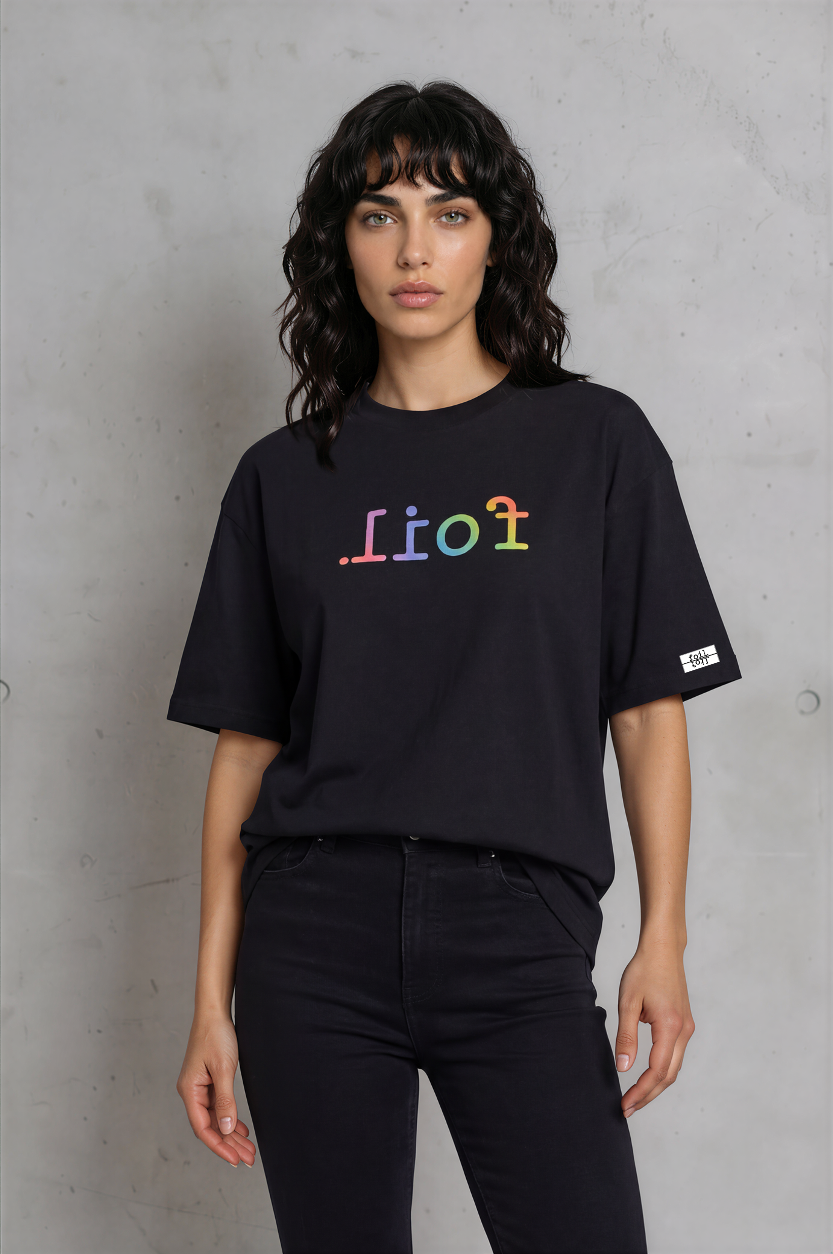 Foil Pride Mirror Reflection Tee