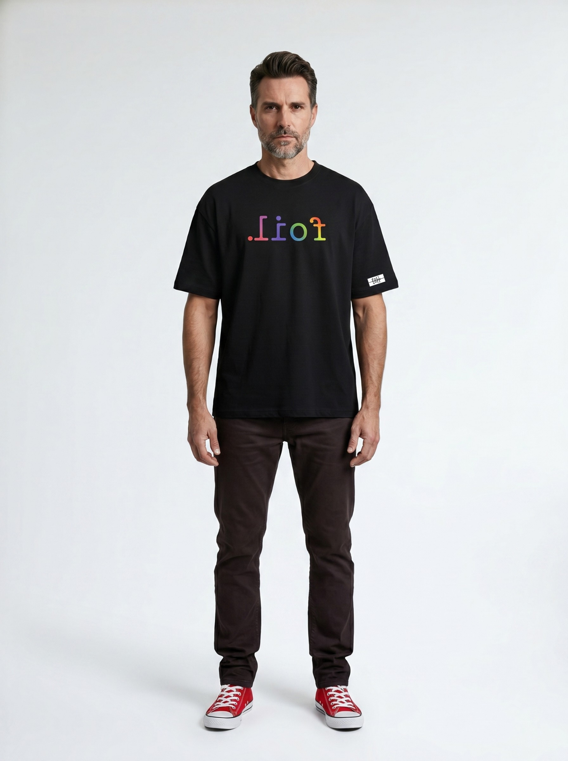 Foil Pride Mirror Reflection Tee