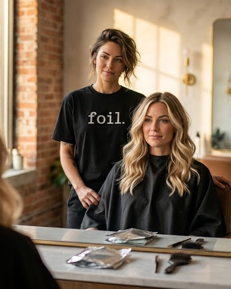 Foil Reflection Tee | Salon Collection