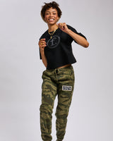 Camo Sweatpants | Light Green