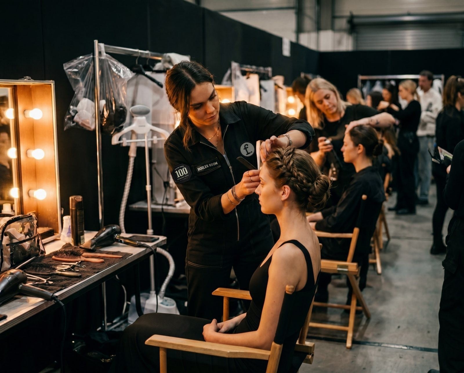 Boiler Room — backstage at a fashion show